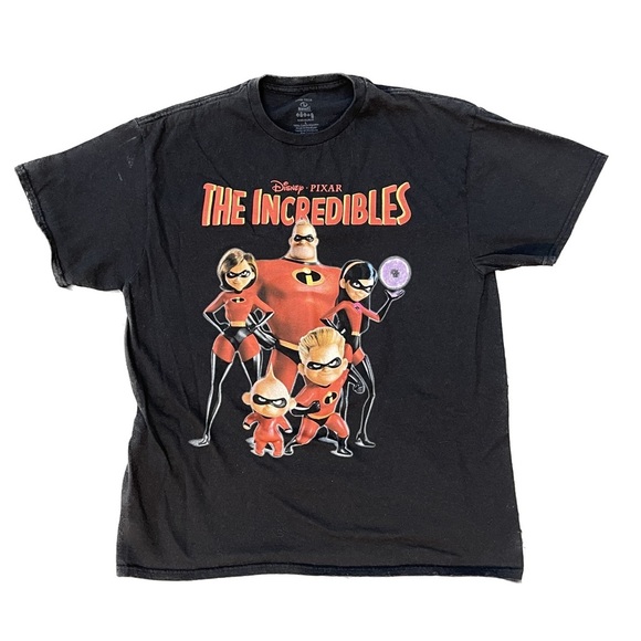 Disney Pixar The Incredibles 2 Graphic Tee Size Large - Picture 1 of 4